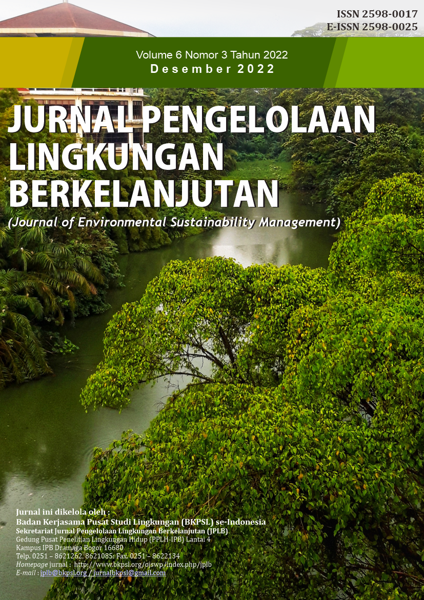 JPLB, Vol 6, No 3 (2022)