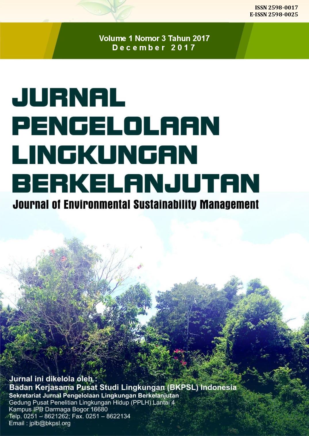 JPLB, Vol 1, No 3 (2017)